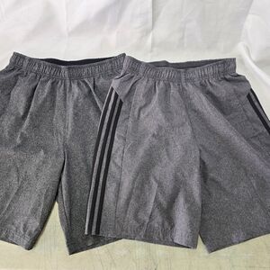 2 pairs Adidas mens shorts